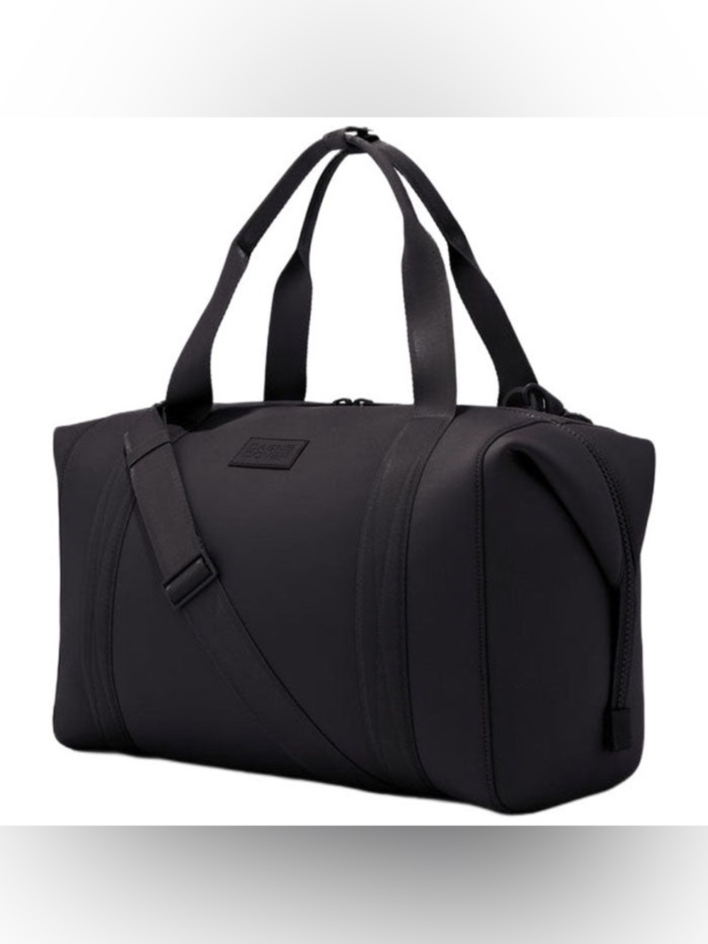 Dagne Dover Landon Neoprene Carryall Bag – Extra Large (XL) in Onyx Black